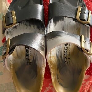 Birkenstock Arizona EVA glamour gold